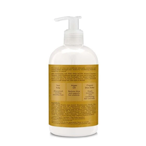 Shea Moisture SheaMoisture Raw Shea Butter Restorative Conditioner, 13 Oz 4 Shea Moisture SheaMoisture Raw Shea Butter Restorative Conditioner, 13 Oz - Image 2