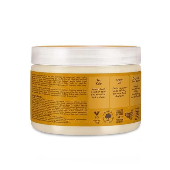 Shea Moisture SheaMoisture Raw Shea Butter Heatless Curl Stretch Gel, 12 Oz 4 Shea Moisture SheaMoisture Raw Shea Butter Heatless Curl Stretch Gel, 12 Oz - Image 2