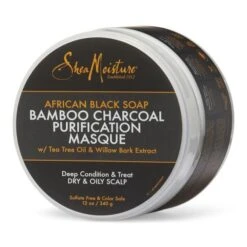 Shea Moisture Sheamoisture Bamboo Charcoal Purification Masque, 12 Oz