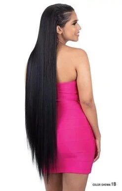 SILKY STRAIGHT 36 Inch Bloom Bundle Synthetic Weave By Mayde Beauty -Hair Care Products Store silky straight 36 bloom bundle synthetic weave mayde beauty onebeautyworld 1