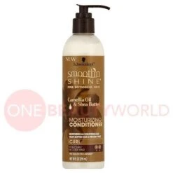 Schwarzkopf Smooth'n Shine Fine Botanical Oils Moisturizing Conditioner, 10 Oz