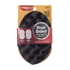 Red By Kiss Dual Sided Twist Sponge - TWS02 (Medium) -Hair Care Products Store sponge obw 1