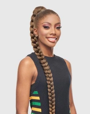 STB Whip 54 Drawstring Braiding Touch Clip In Ponytail By Vanessa 3 STB Whip 54 Drawstring Braiding Touch Clip In Ponytail By Vanessa