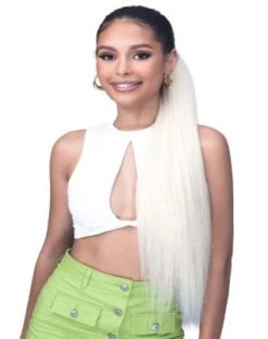 Straight 32 Drawstring Ponytail By Laude Hair