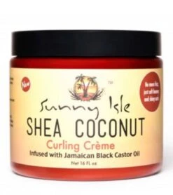 Sunny Isle Shea Coconut Curling Creme, 16 Oz