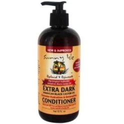 Extra Dark Jamaican Black Castor Oil Extreme Hydration & Detangling Conditioner, 12 Oz