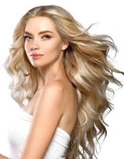 Tape In Body Wave 18 Natural Remy Human Hair Extension Janet Collection