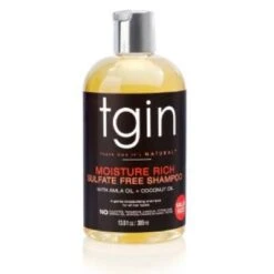 Tgin Moisture Rich Sulfate Free Shampoo, 13 Oz