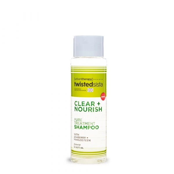 Clear + Nourish Pure Treatment Shampoo By Twisted Sista, 12 Oz 3 Clear + Nourish Pure Treatment Shampoo By Twisted Sista, 12 Oz